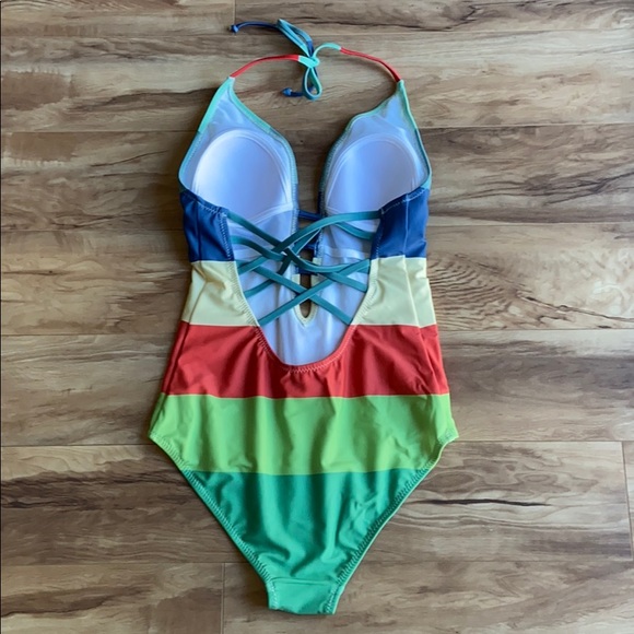 Modcloth multicolored One-Piece woman’s Swimsuit - Picture 2 of 8